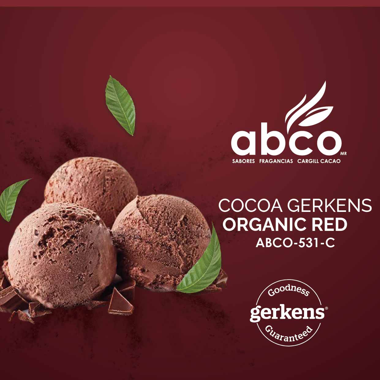 COCOA GERKENS ORGANIC RED ABCO-531-C